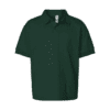 Forest Green G8800B Cotton Blend Youth Polo