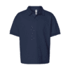 Navy G8800B Cotton Blend Youth Polo