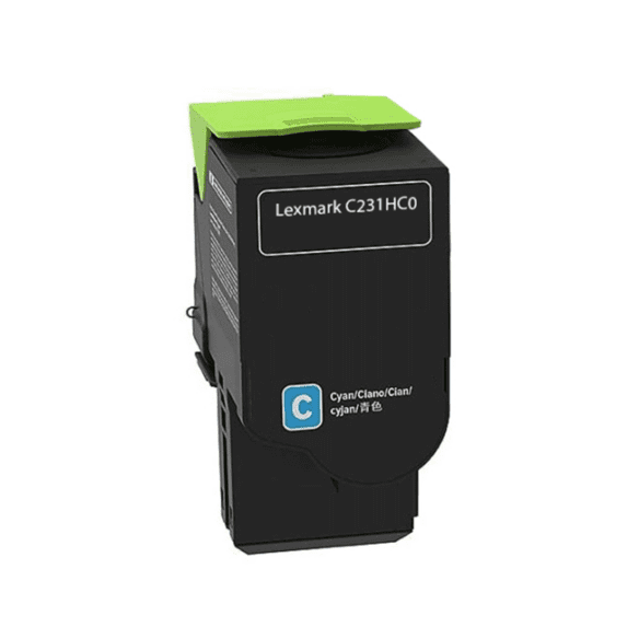 Lexmark IBM C231HC0 Cyan Laser Toner Cartridge