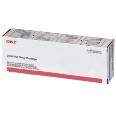 ~Brand New Original Okidata 45643506 Magenta Laser Toner Cartridge