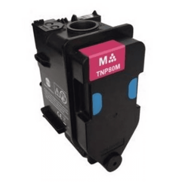 Konica Minolta TNP80M Magenta Laser Toner Cartridge