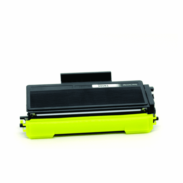 Brother TN-580 Laser Toner Cartridge - High Yield - Black