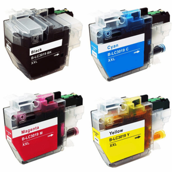 Brother LC-3019 Set Ink / Inkjet Cartridge Extra High Yield - Black Cyan Yellow Magenta