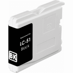 Brother LC-51BK Ink / Inkjet Cartridge - Black