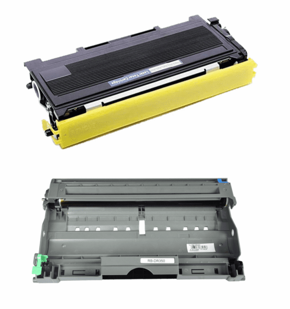 Brother TN-350 / DR-350 Combo Pack - Laser Toner Cartridge and Drum Unit