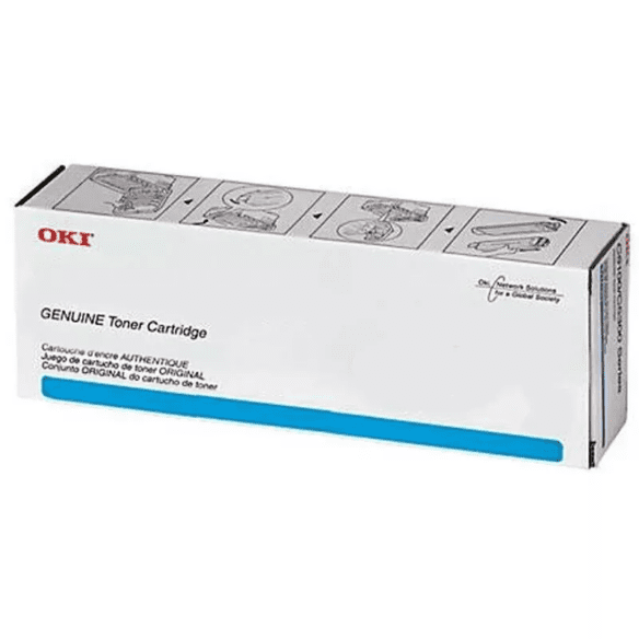 ~Brand New Original Okidata 45536515 Cyan Laser Toner Cartridge