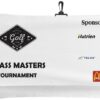 Oversized Golf Towels in Microfiber Dri-Lite Terry with Black Swivel Hook - Image 4