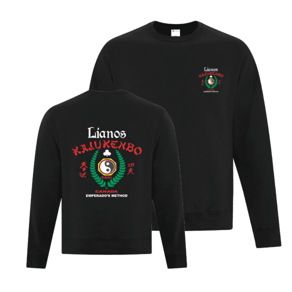 ATCF2400 Crewneck Sweatshirt (Embroidered) - Black