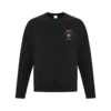 ATCF2400 Crewneck Sweatshirt (Embroidered) - Black - Image 3