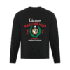 ATCF2400 Crewneck Sweatshirt (Embroidered) - Black - Image 2