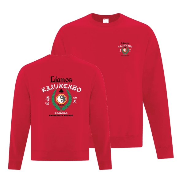 ATCF2400 Crewneck Sweatshirt (Embroidered) - Red