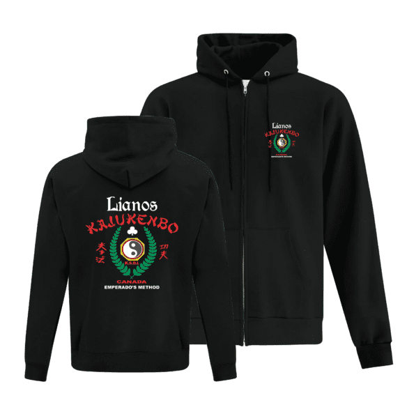 ATCF2600 Youth Zip-Up Hoodie (Embroidered) - Black
