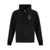 ATCF2600 Youth Zip-Up Hoodie (Embroidered) - Black - Image 2