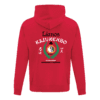 ATCF2600 Zip-Up Hoodie (Embroidered) - Red - Image 3