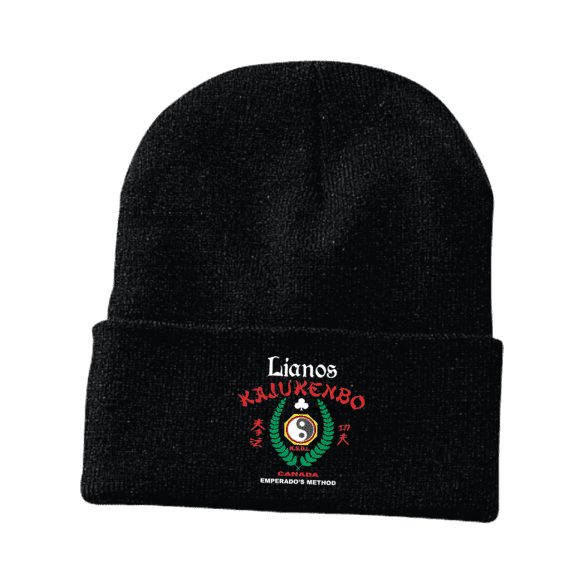 Embroidered Toque - Black
