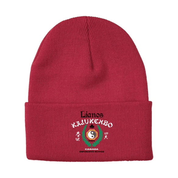 Embroidered Toque - Red