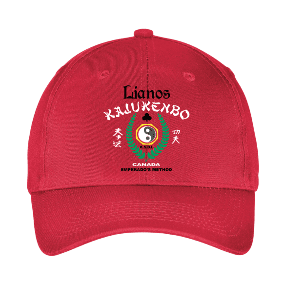 Embroidered Cap - Red