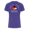 German Language School ATC1000 Ladies TShirt (Purple) - Image 4