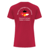 German Language School ATC1000 Ladies TShirt (Red) - Image 4