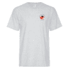 German Language School ATC1000 Unisex TShirt (Ash Grey) - Image 3