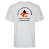 German Language School ATC1000 Unisex TShirt (Ash Grey) - Image 4