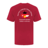 German Language School ATC1000 Unisex TShirt (Red) - Image 4