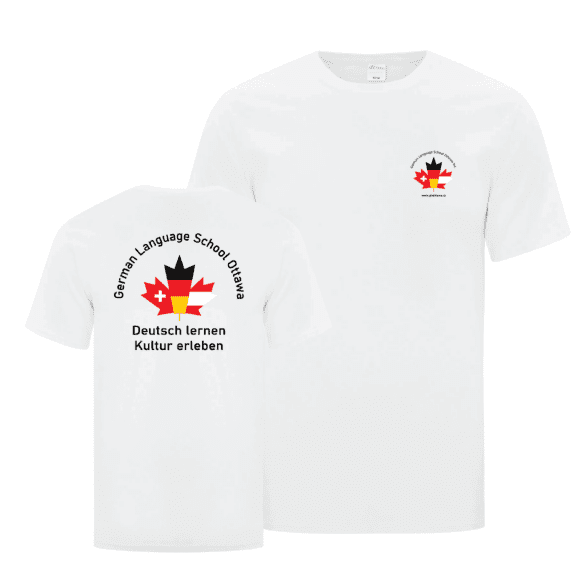 German Language School ATC1000 Unisex TShirt (White)