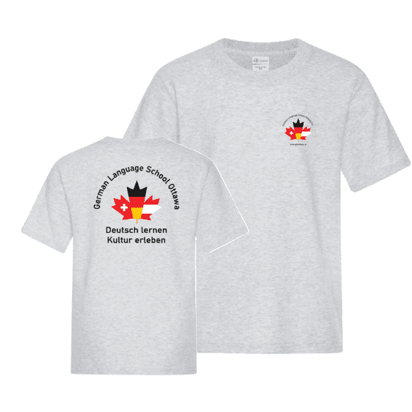 German Language School ATC1000 Youth TShirt (Ash Grey)