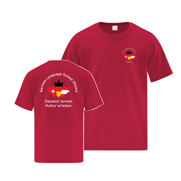 German Language School ATC1000 Youth TShirt (Red)