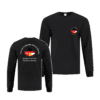 German Language School ATC1015 Unisex Long Sleeve TShirt (Black) - Image 2