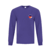 German Language School ATC1015 Unisex Long Sleeve TShirt (Purple) - Image 3