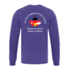 German Language School ATC1015 Unisex Long Sleeve TShirt (Purple) - Image 4