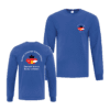 German Language School ATC1015 Unisex Long Sleeve TShirt (Royal) - Image 2