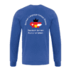 German Language School ATC1015 Unisex Long Sleeve TShirt (Royal) - Image 4