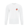 German Language School ATC1015 Unisex Long Sleeve TShirt (White) - Image 3