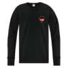 German Language School ATC1015 Youth Long Sleeve TShirt (Black) - Image 3