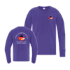 German Language School ATC1015 Youth Long Sleeve TShirt (Purple) - Image 2