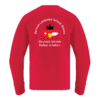 German Language School ATC1015 Youth Long Sleeve TShirt (Red) - Image 4
