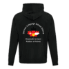 German Language School ATC2500 Unisex Hooded Sweatshirt (Black) - Image 4