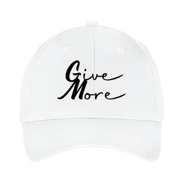 ATC 130 Give More Hat - White